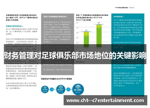 财务管理对足球俱乐部市场地位的关键影响